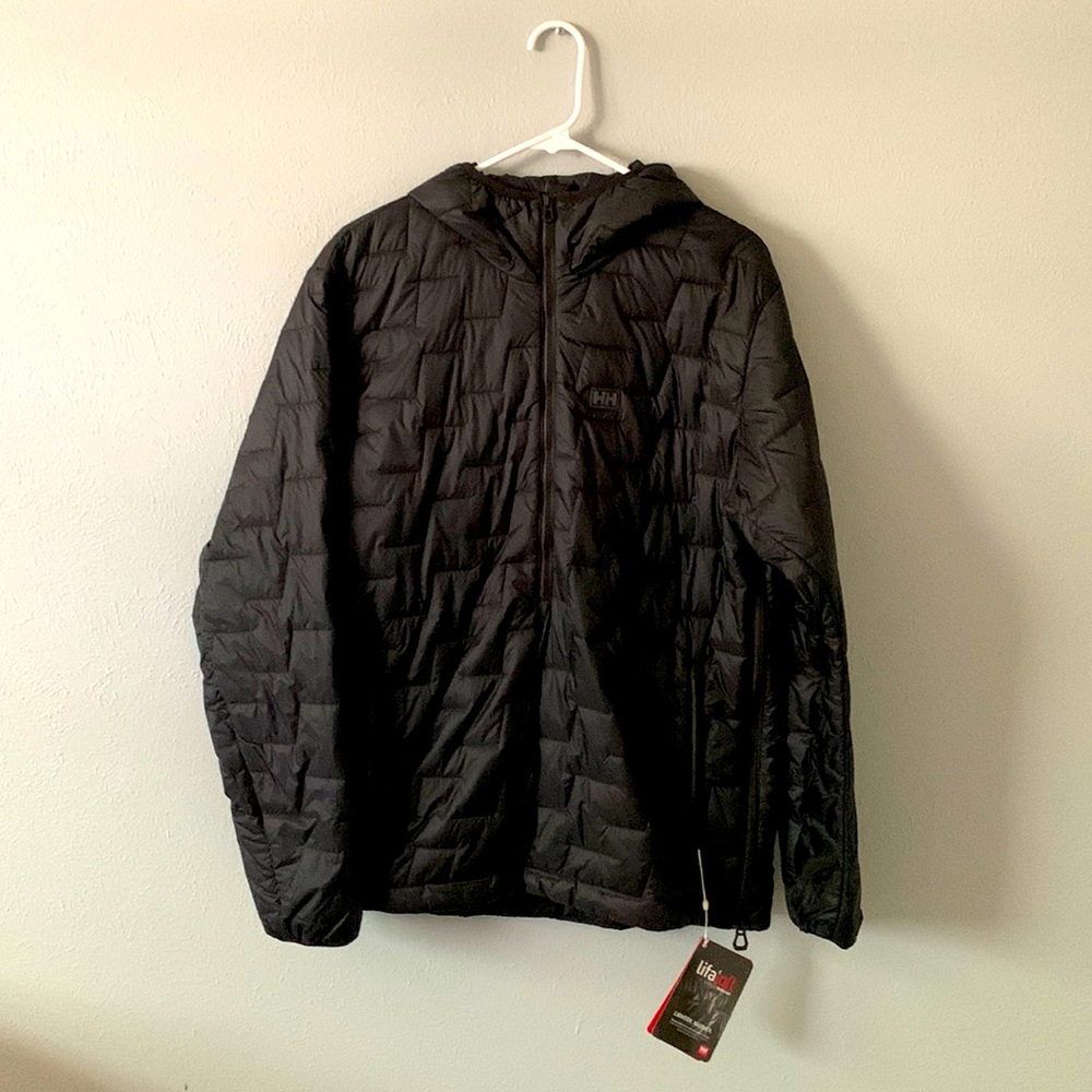 Helly Hansen Womens Lifaloft Insulator Black Pullover Size Large L NEW WITH TAGS